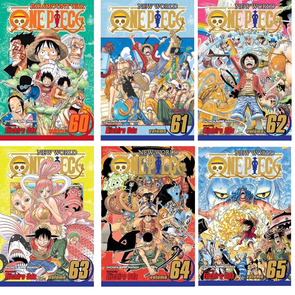 One Piece Box Set 3: Thriller Bark to New World: Volumes 47-70 with Premium
