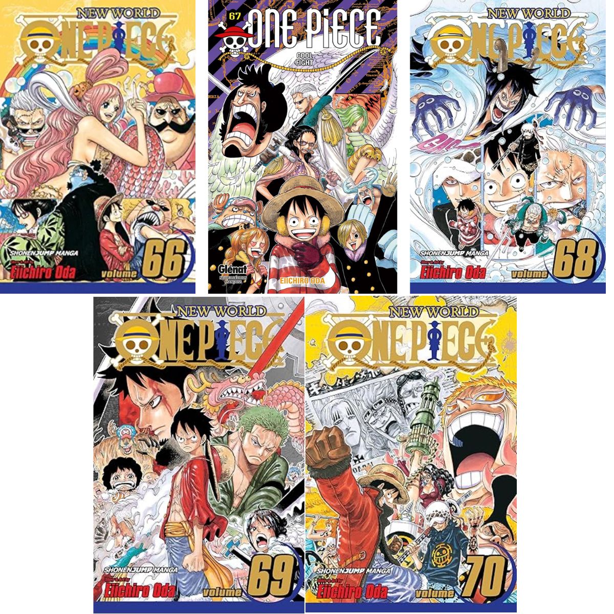 One Piece Box Set 3: Thriller Bark to New World: Volumes 47-70 with Premium