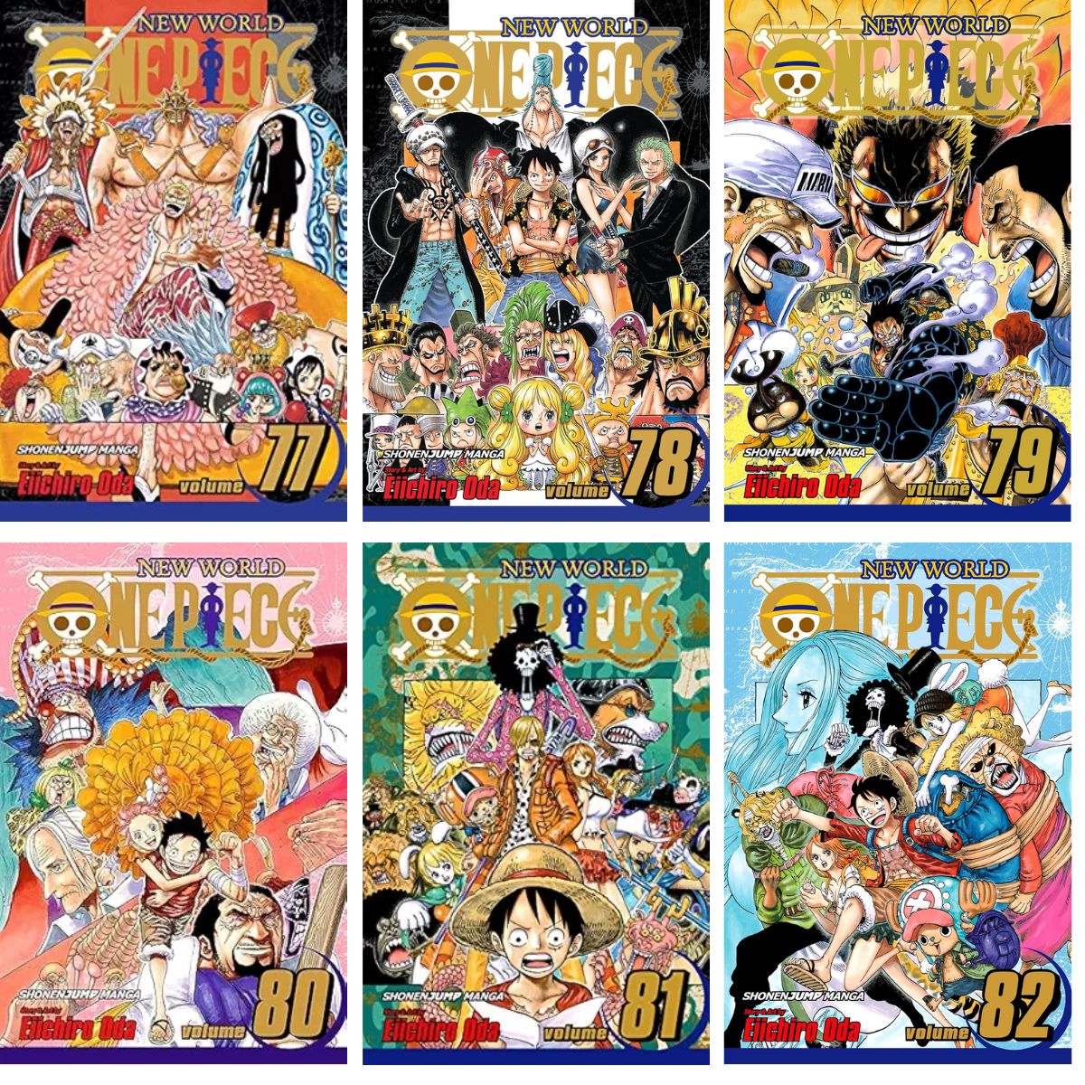 One Piece Box Set 4: Dressrosa to Reverie: Volumes 71-90 with Premium