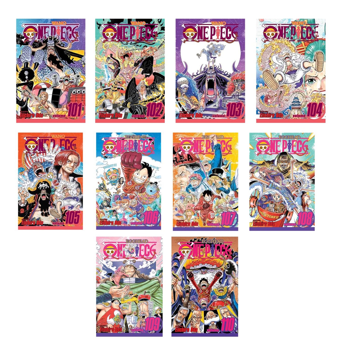 One Piece Manga Series Collection Box Sets by Eiichiro Oda