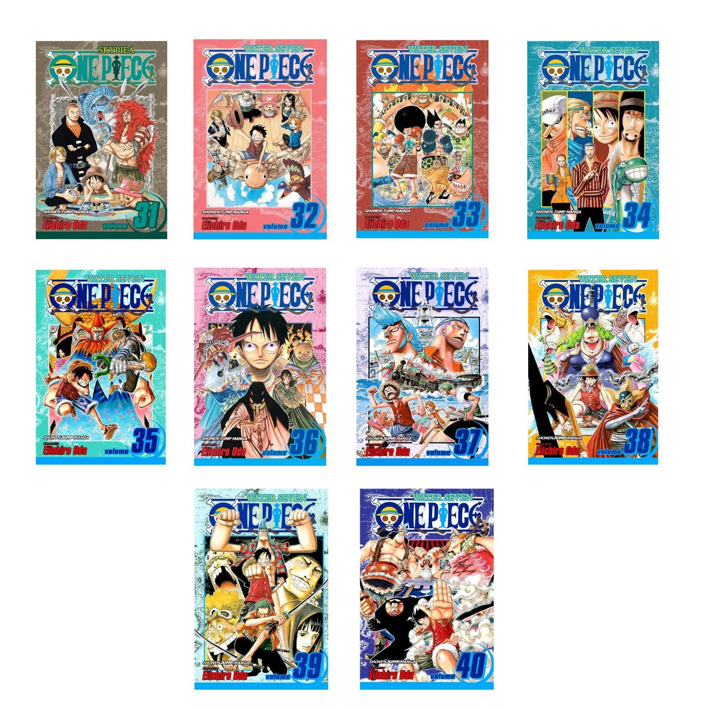 One Piece Manga Series Collection Box Sets by Eiichiro Oda
