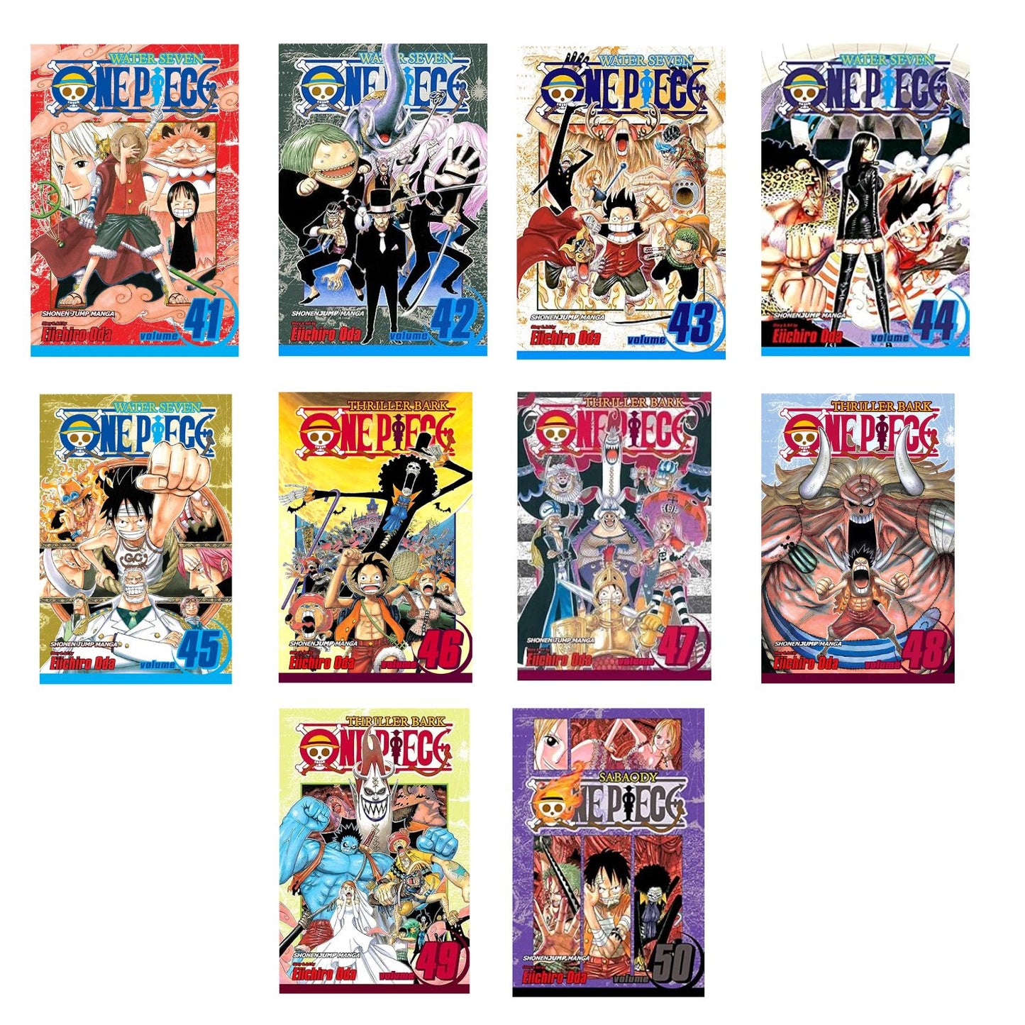 One Piece Manga Series Collection Box Sets by Eiichiro Oda