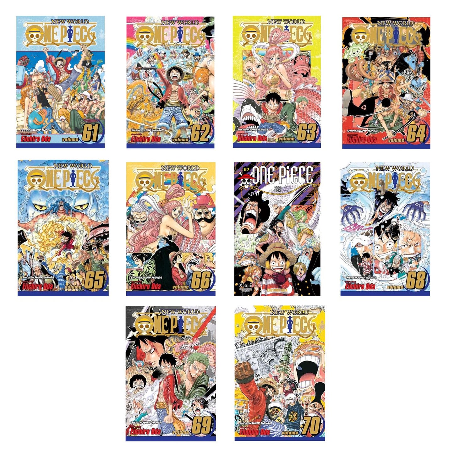 One Piece Manga Series Collection Box Sets by Eiichiro Oda