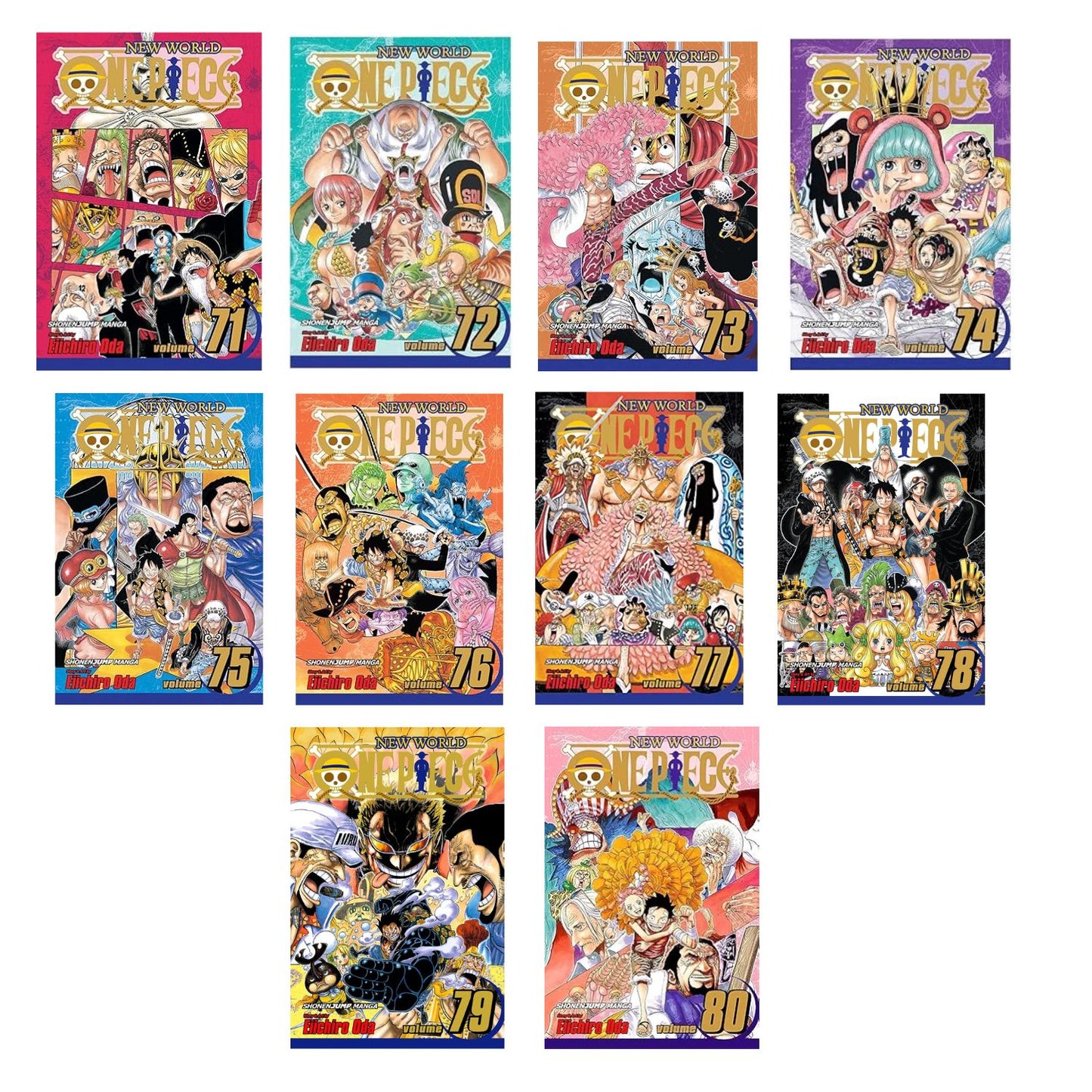 One Piece Manga Series Collection Box Sets by Eiichiro Oda