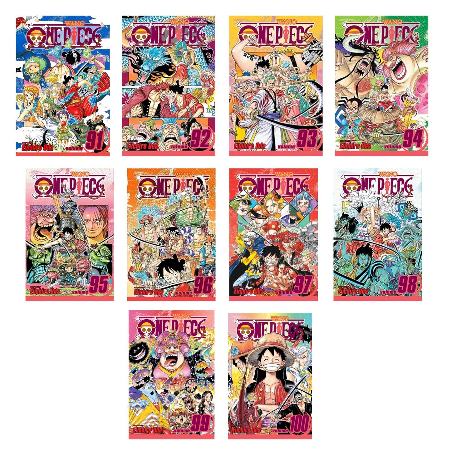One Piece Manga Series Collection Box Sets by Eiichiro Oda