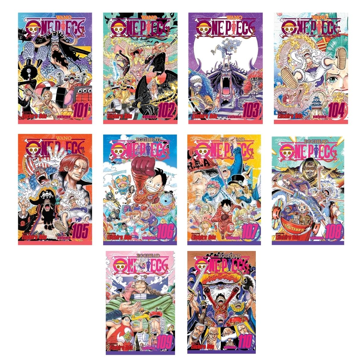 One Piece Manga Series Collection Box Sets by Eiichiro Oda