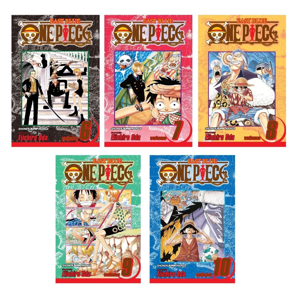One Piece Manga Series Collection Box Sets by Eiichiro Oda