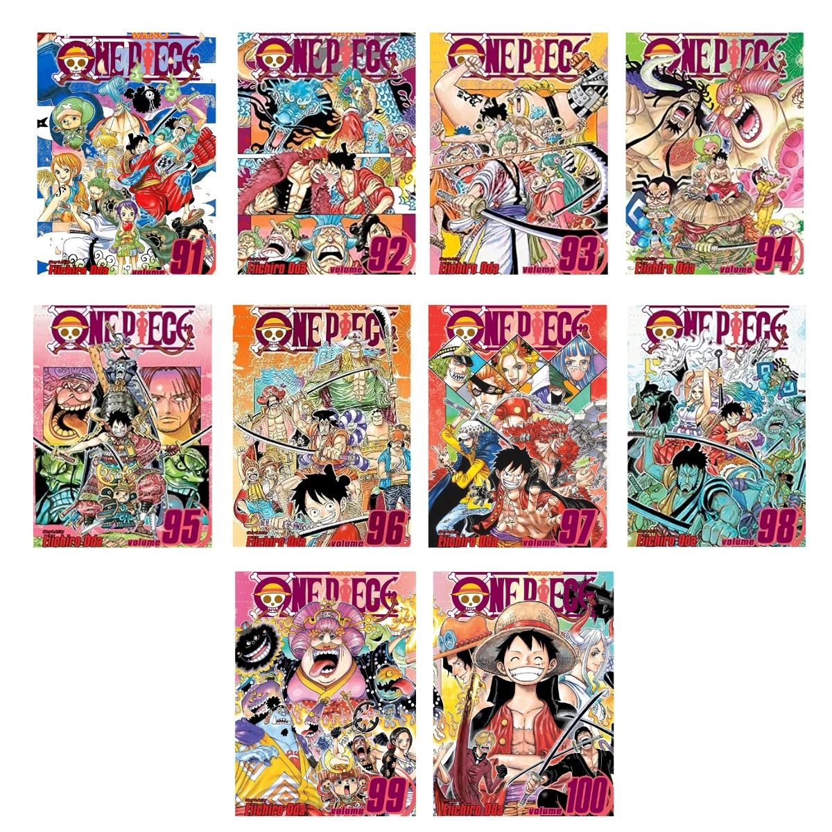 One Piece Manga Series Collection Box Sets by Eiichiro Oda