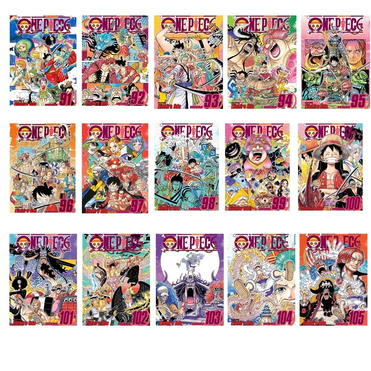 One Piece Manga Series Collection Box Sets by Eiichiro Oda