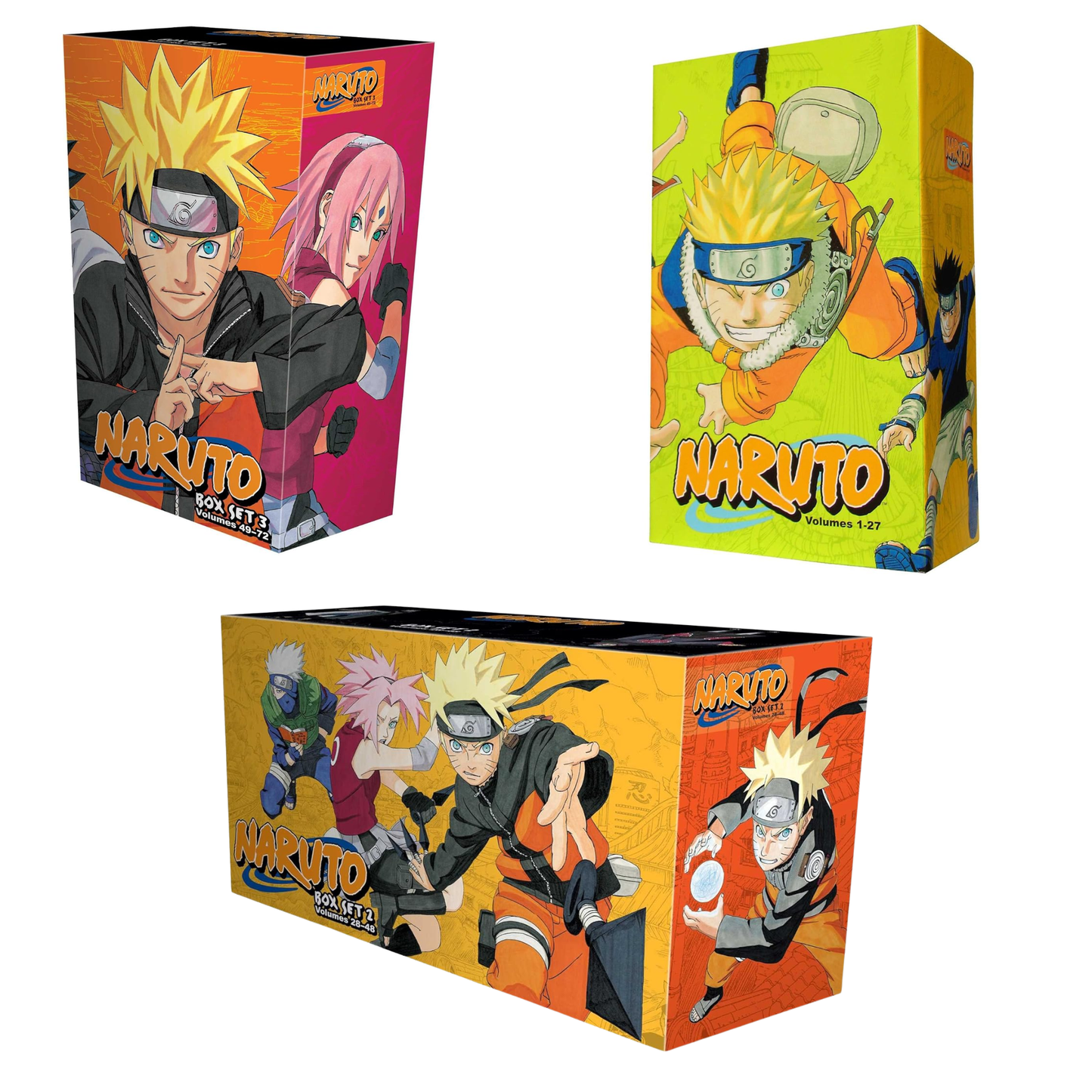 Naruto (Volumes 1–70) Complete Manga Collection Box set
