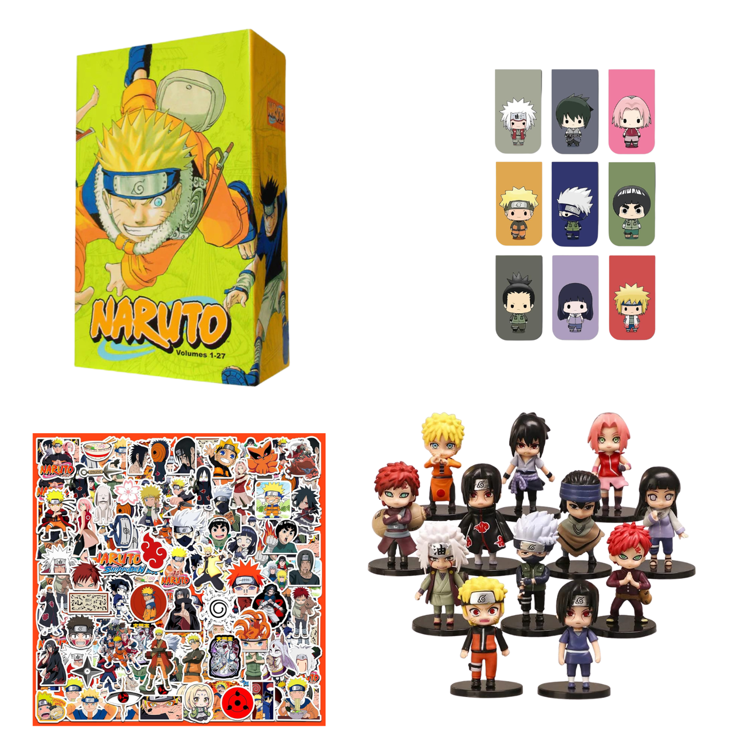 Naruto Manga Series Collection Box Sets by Masashi Kishimoto