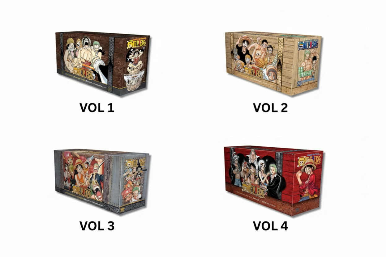 One Piece Volumes 1 - 105 Complete Manga Box Set | Full Series Collection by Eiichiro Oda