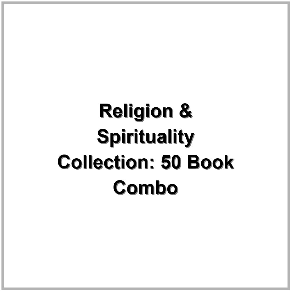 Religion & Spirituality Collection: 50 Book Combo