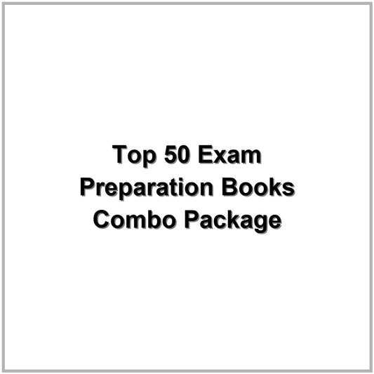 Top 50 Exam Preparation Books Combo Package