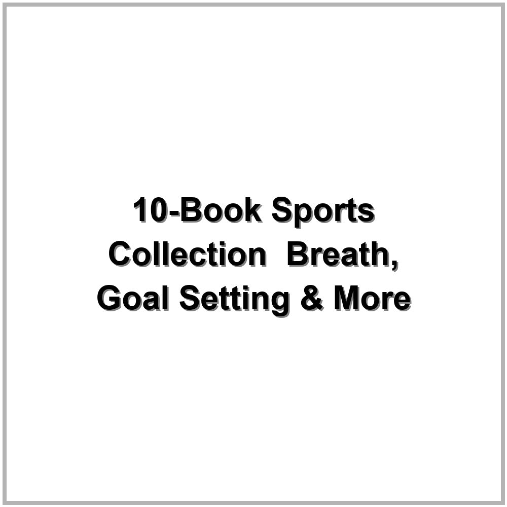 10-Book Sports Collection – Breath, Goal Setting & More