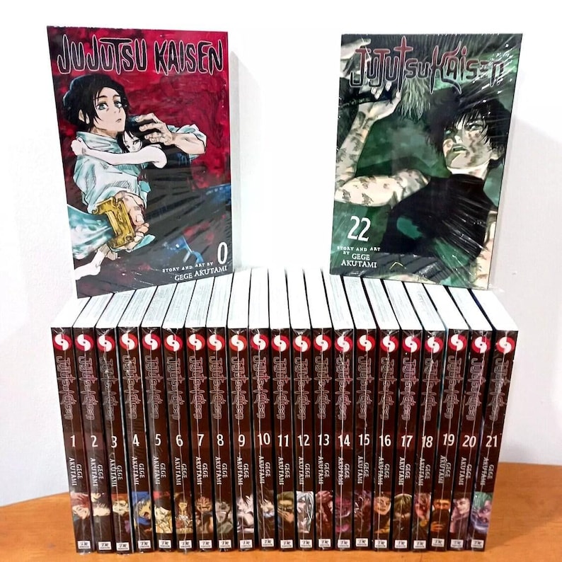 Jujutsu Kaisen (32 Books) Vol. 0–30 + Official Character Guide Complete Manga Collection