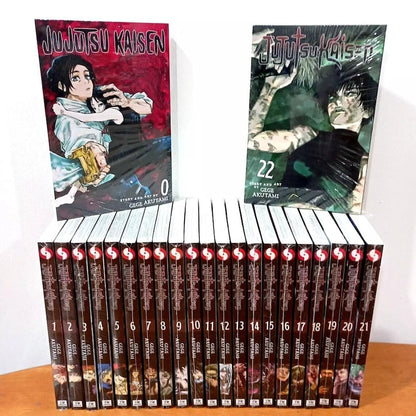 Jujutsu Kaisen (32 Books) Vol. 0–30 + Official Character Guide Complete Manga Collection