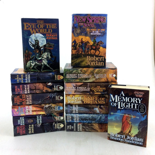 The Wheel of Time: Complete Set of 15 [Hardcover] Robert Jordan