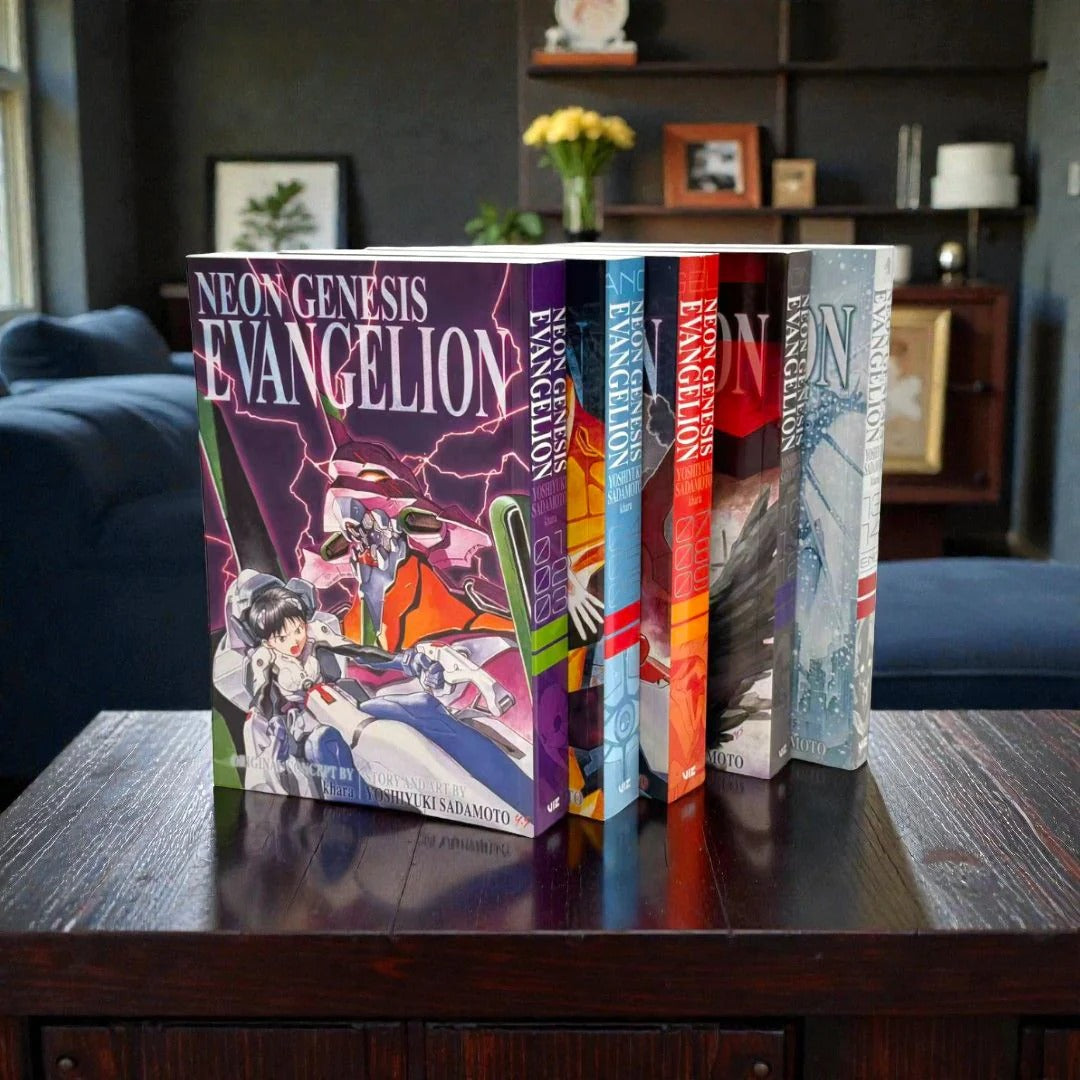 Neon Genesis Evangelion Complete Manga Collection (Vols. 1–5 Omnibus Set)