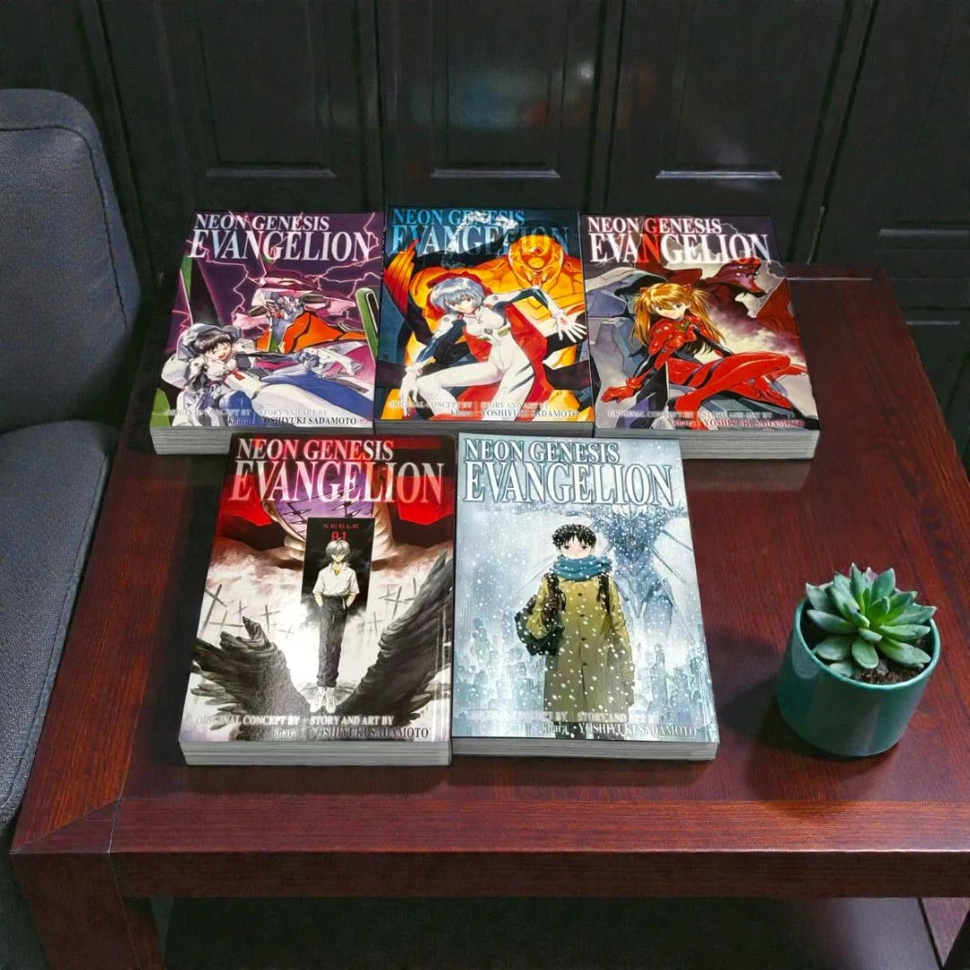 Neon Genesis Evangelion Complete Manga Collection (Vols. 1–5 Omnibus Set)