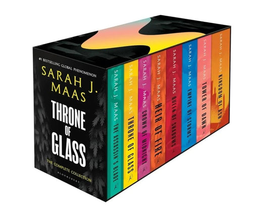 Throne of Glass Complete Series Box Set by Sarah J. Maas - 8 Book Fantasy Collection