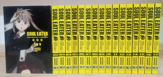 Soul Eater: The Perfect Edition, Hardcover Vol. 1-17 English Complete Set