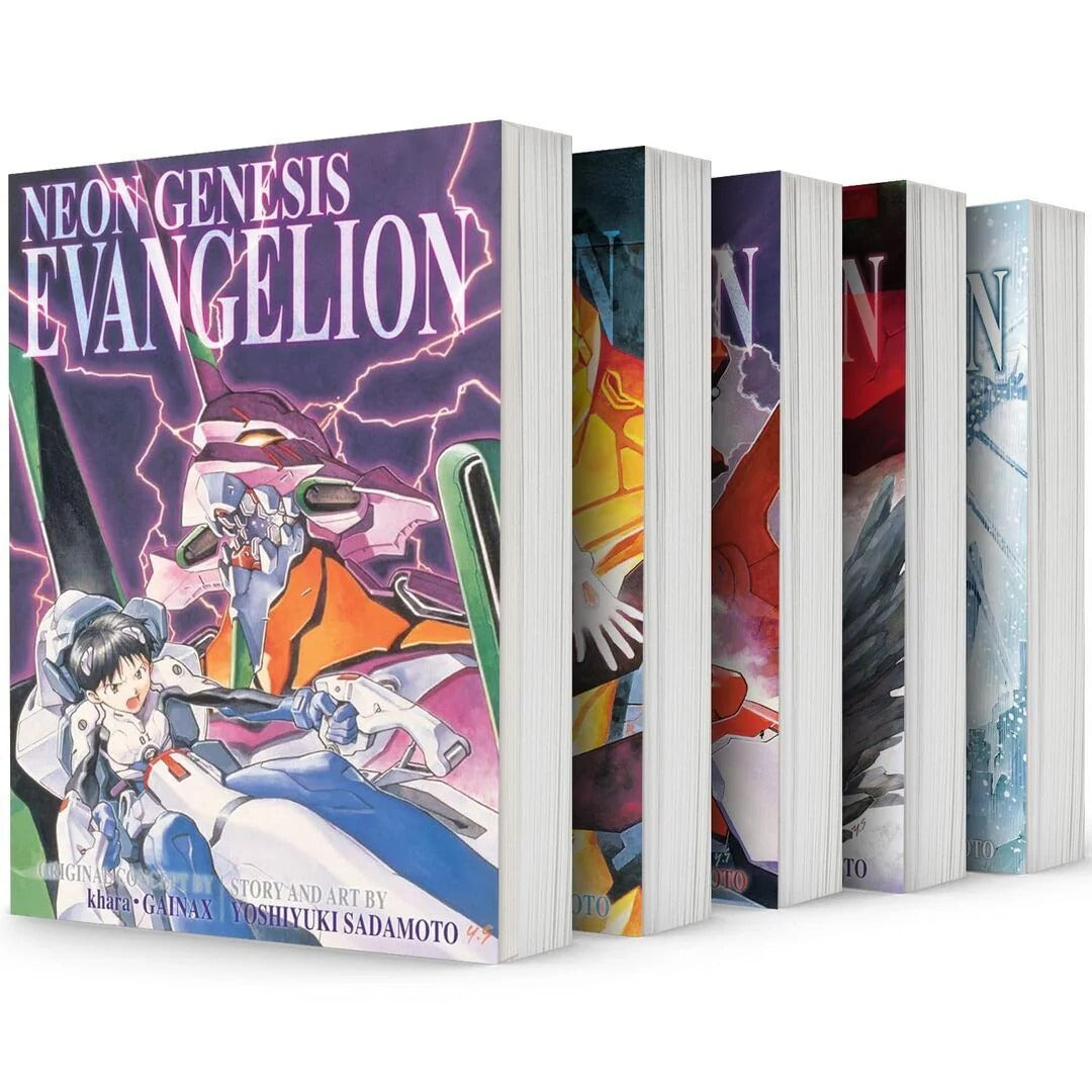 Neon Genesis Evangelion Complete Manga Collection (Vols. 1–5 Omnibus Set)