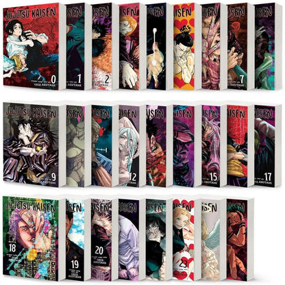 Jujutsu Kaisen Series (Vol. 0–25) 26-Book Collection Set by Gege Akutami | Complete Manga Series