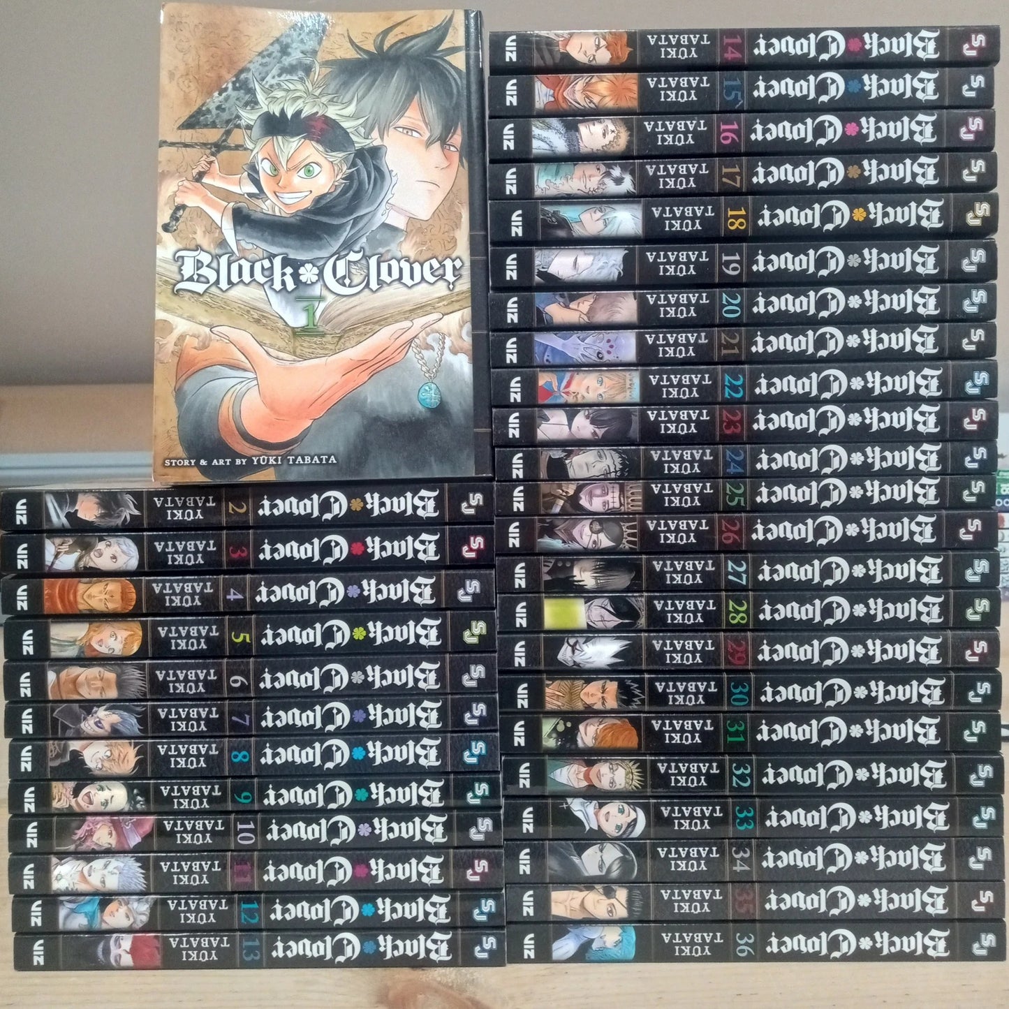 Black Clover Manga Complete Set: Volumes 1–36 (English Edition)