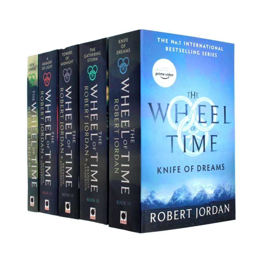 The Wheel of Time Series 1-15 Books Collection Set Pack By Robert Jordan