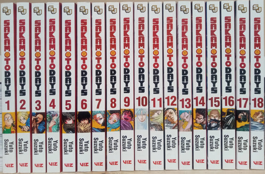 Sakamoto Days Vol. 1-20 Manga Set English
