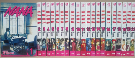Nana Vol. 1-21 Complete Manga Set English