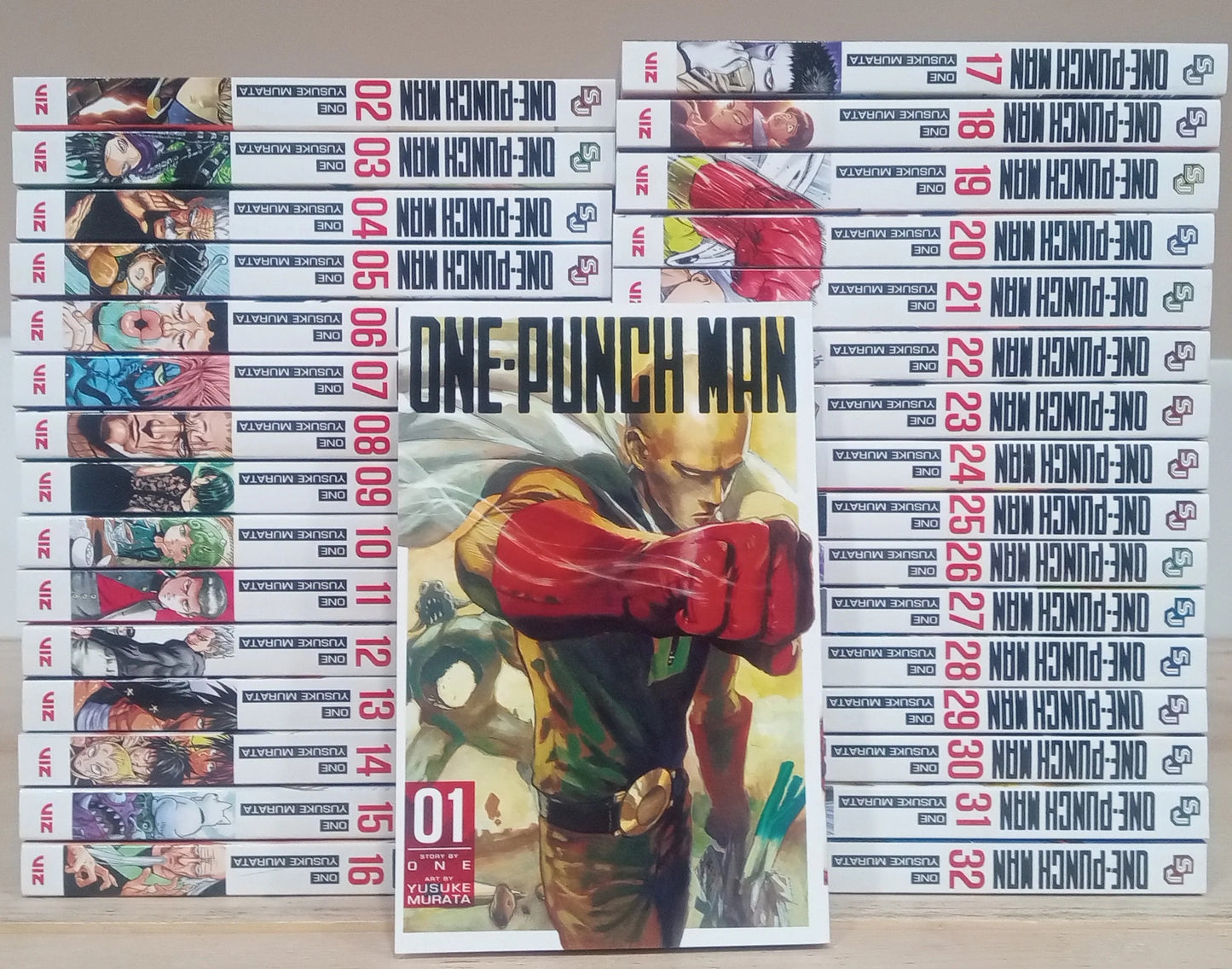 One Punch Man Vol. 1-32 English Manga Set Complete
