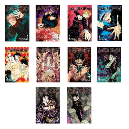Jujutsu Kaisen Manga Series Collection Box Sets By Gege Akutami