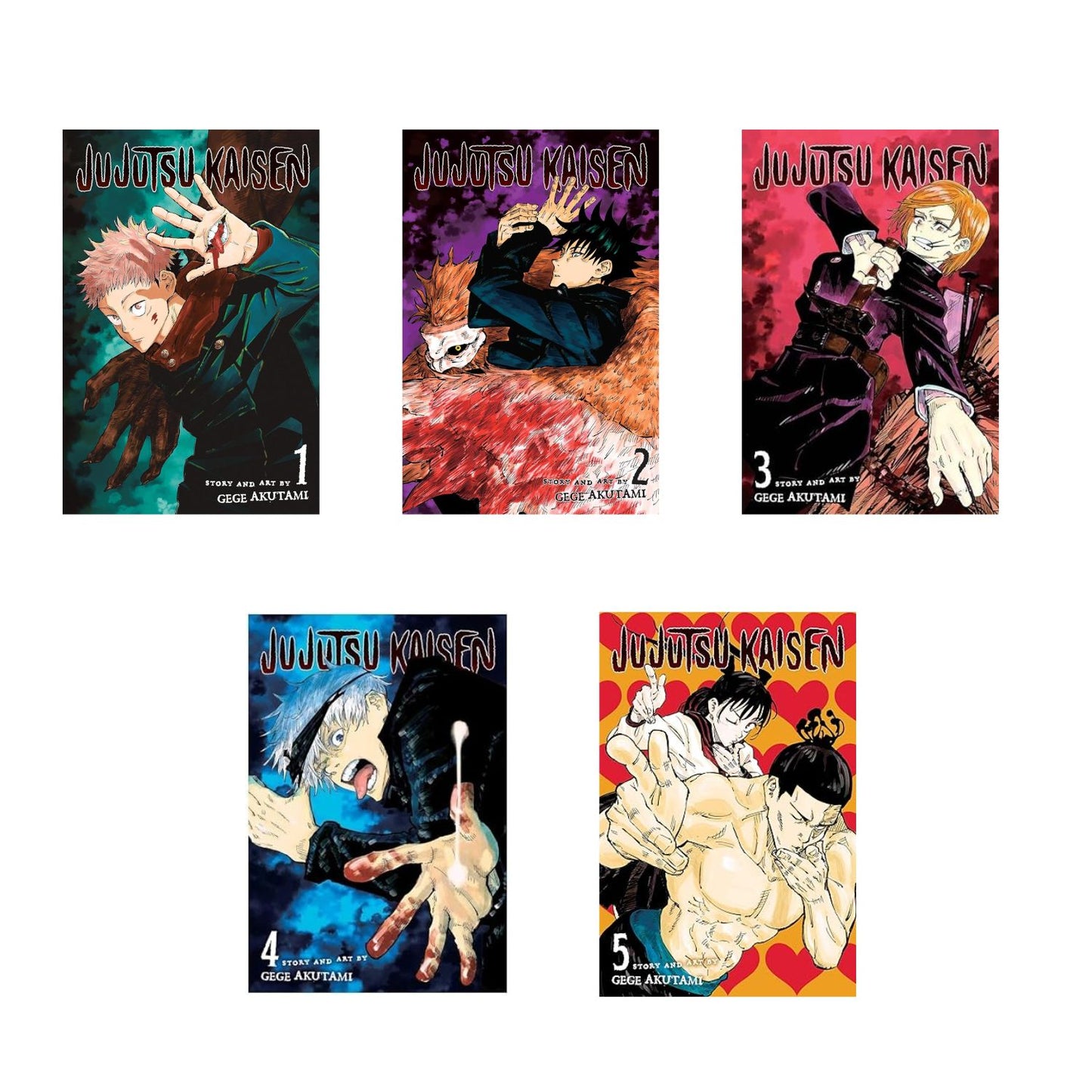 Jujutsu Kaisen Manga Series Collection Box Sets By Gege Akutami