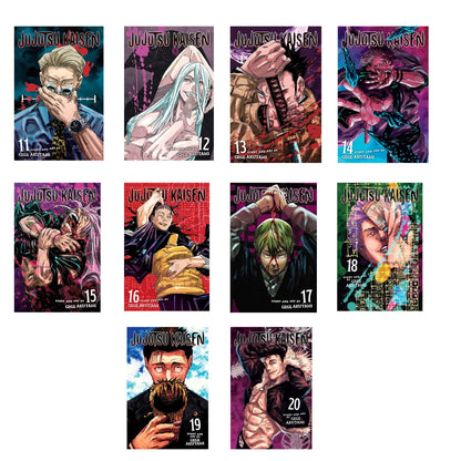 Jujutsu Kaisen Manga Series Collection Box Sets By Gege Akutami