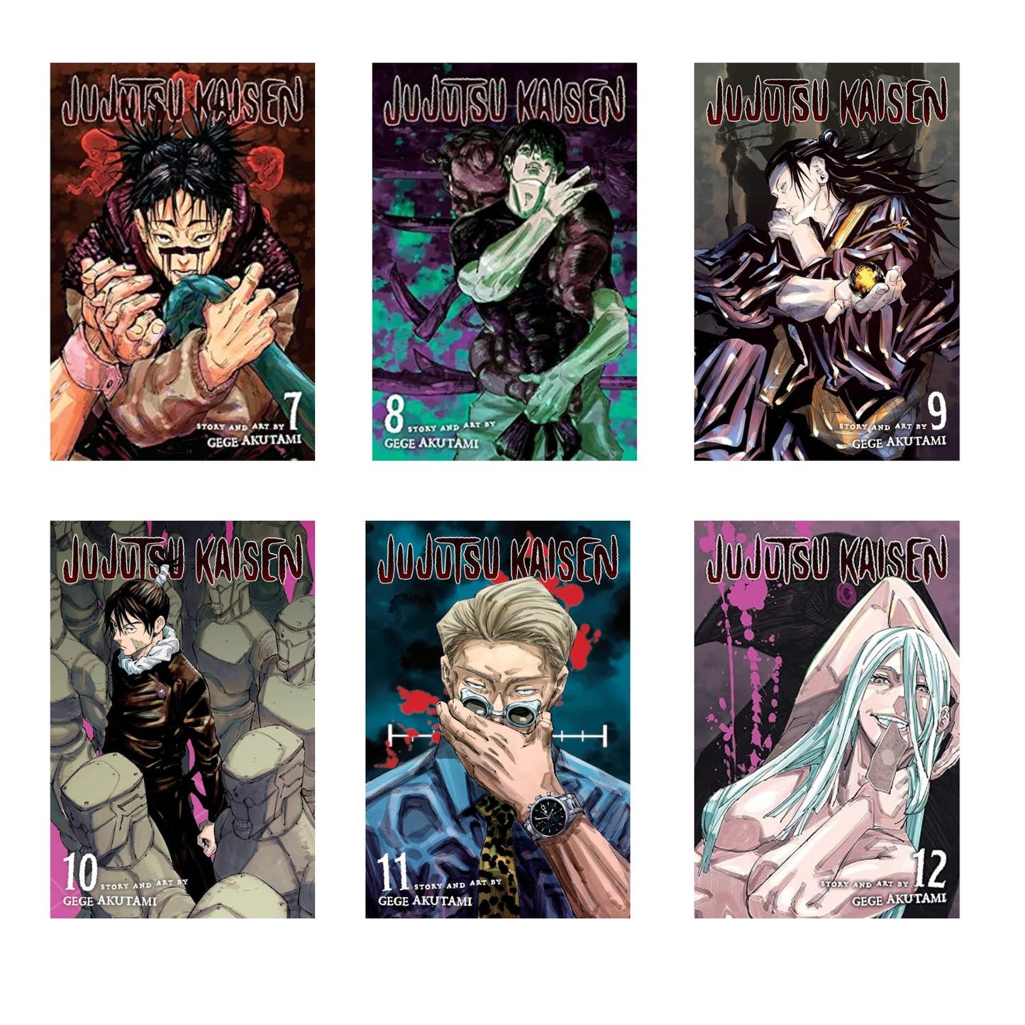Jujutsu Kaisen Manga Series Collection Box Sets By Gege Akutami