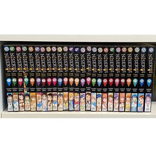 Nisekoi False Love Manga Complete Set Volumes 1-25