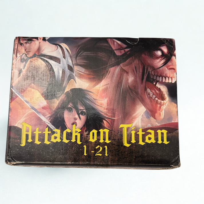 Attack on Titan Complete Box Set Vol. 1–21 by Hajime Isayama