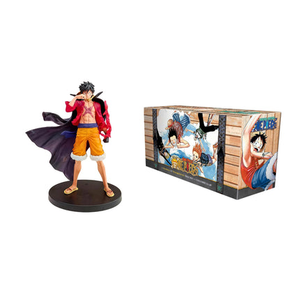 One Piece Manga Box Set Volumes 24–46 + Trafalgar Law Action Figure | Anime Collector Combo