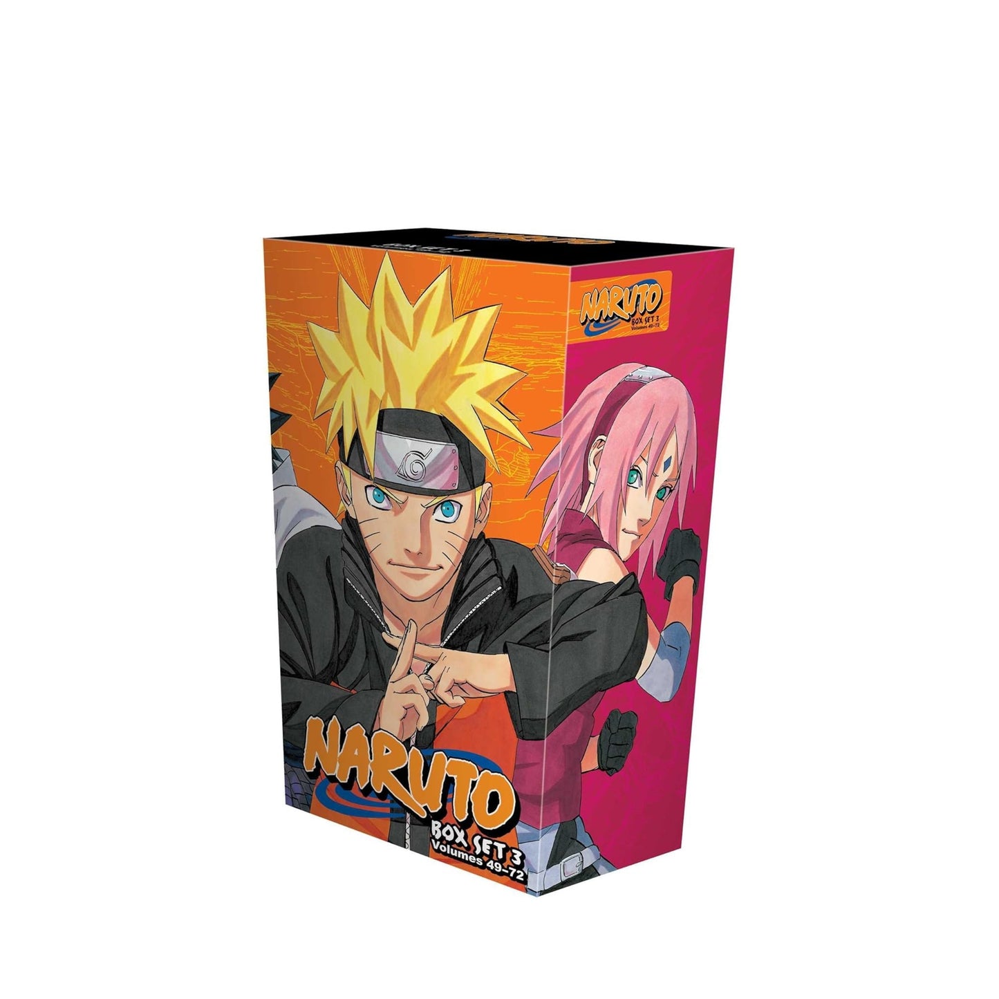 Naruto Manga Box Set Volumes 49–75 + Anime Action Figure | Collector Combo
