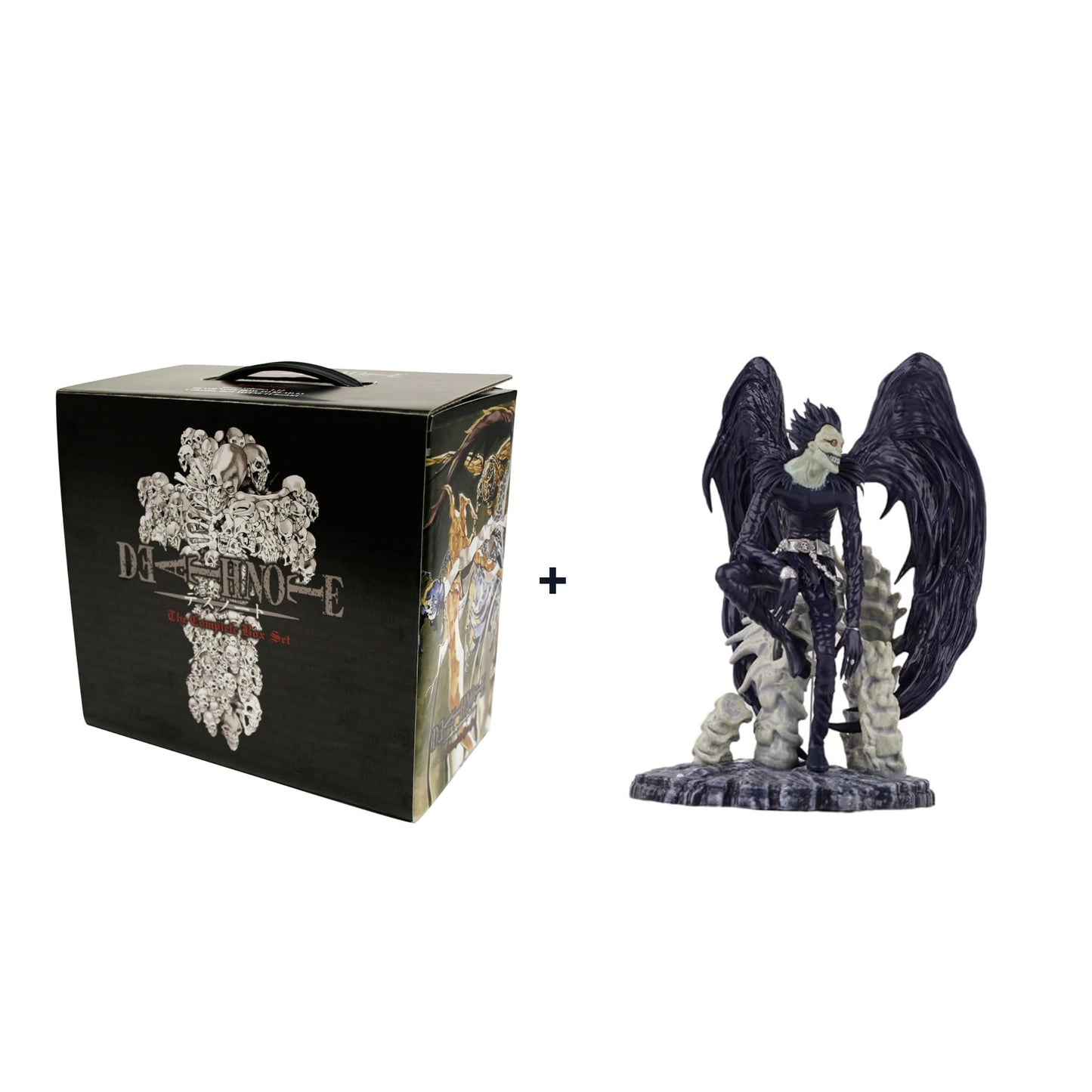 Death Note Complete Manga Box Set Volumes 1–13 + Ryuk Action Figure | Anime Collector Combo