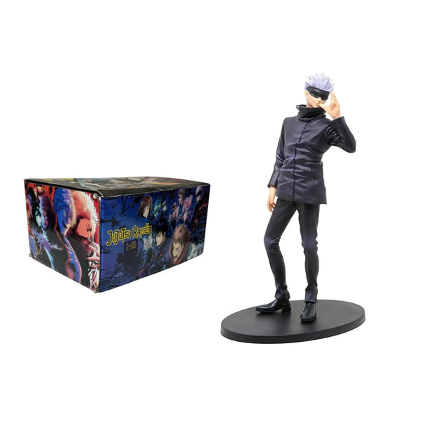 Jujutsu Kaisen Manga Box Set Volumes 1–21 + Gojo Satoru Action Figure 21.5cm | Anime Collector Combo