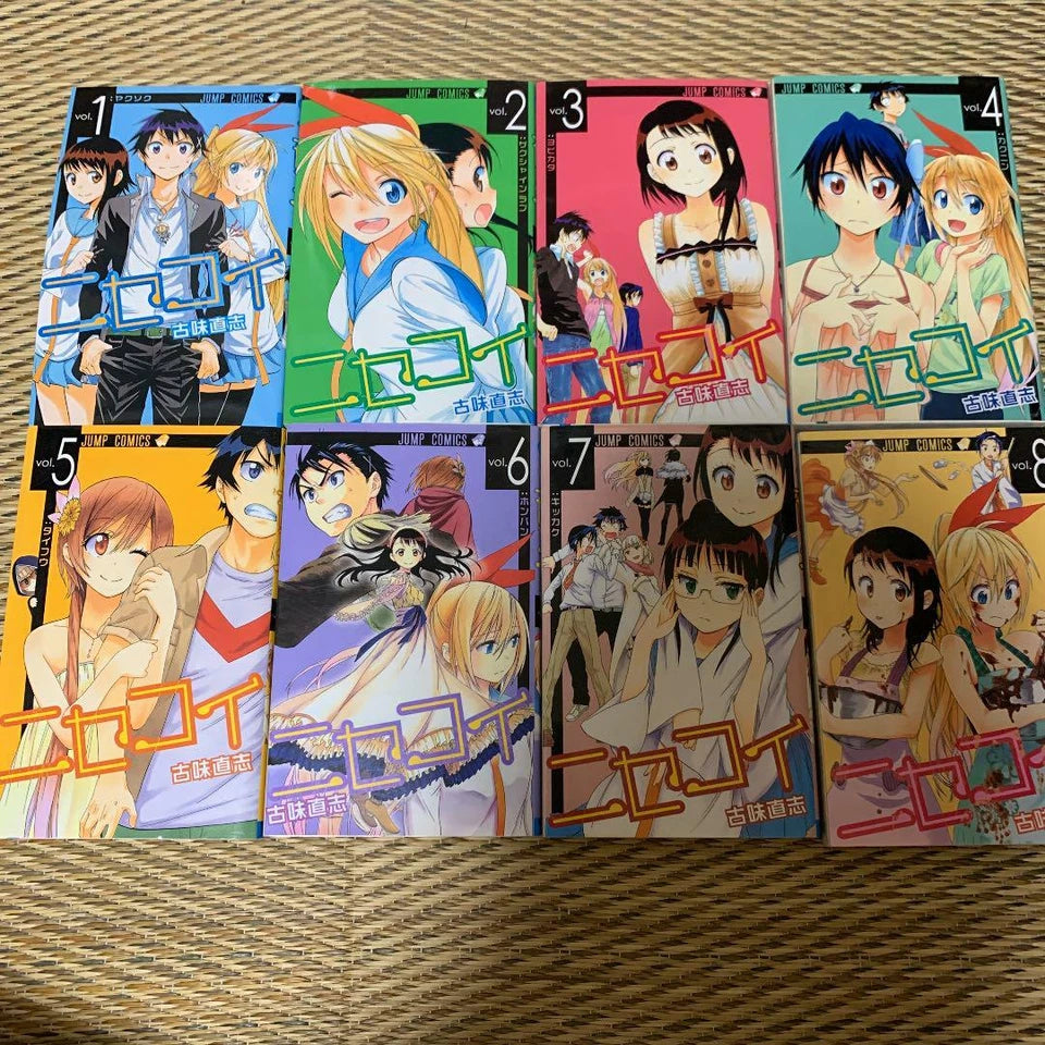 Nisekoi: False Love Volume 1- 25 complete manga comics Set Language Japanese
