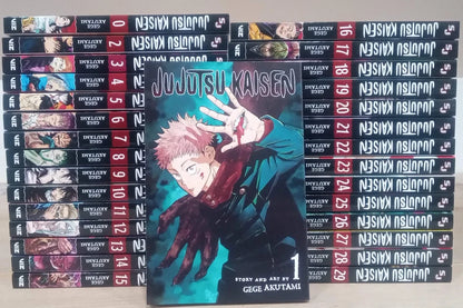 Jujutsu Kaisen Manga Vol. 0-30 (31 books) English Complete Set